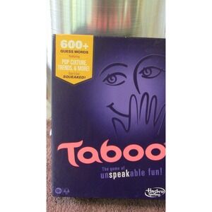 2021 Taboo Board Game - The Game of Unspeakable Fun by Hasbro